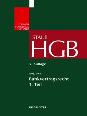 cover image of Bankvertragsrecht 1